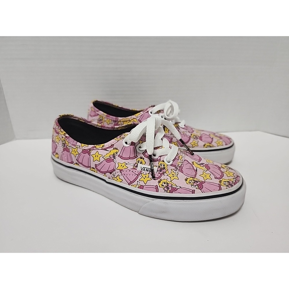 Size 4.5 - VANS Authentic x Nintendo Princess Peach